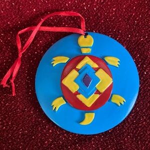 💎 (4/$30) Tribal Turtle Ornament